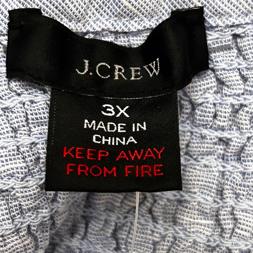 J. Crew Light Blue Smocked Midi Sundress - Picture 6 of 13